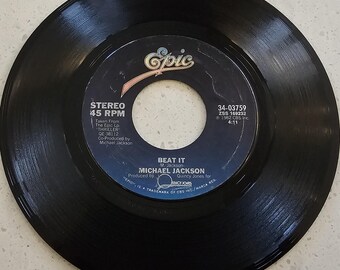 Michael Jackson - Beat It - Original 1983 US 7
