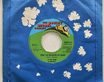 Elton John & Kiki Dee - Don&#39;t Go Breaking My Heart - Original 1976 UK 7&quot; | Build A Fantastic Vinyl Record Collection | FREE UK Delivery