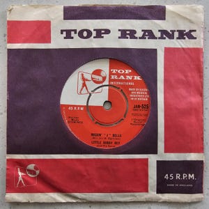 Little Bobby Rey And His Band (e) Rockin&#39; &quot;J&quot; Bells - Original 1960 UK 7&quot; | Build A Fantastic Vinyl Record Collection | FREE UK Delivery