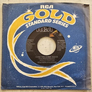 Dolly Parton - Here You Come Again - 1977 US Import 7&quot; Vinyl Record