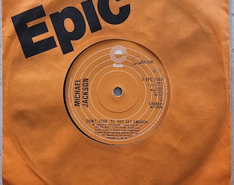 ヴィンテージ 1979 70年代 CBS Epic Michael Jackson - Off The Wall