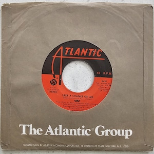 ABBA ** Take A Chance On Me - Original 1977 amerikansk 7" vinylskiva