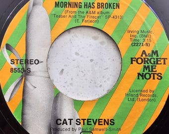 Cat Stevens ** Morning Has Broken / Wo spielen die Kinder spielen - US Reexemplar 7"Vinyl LP