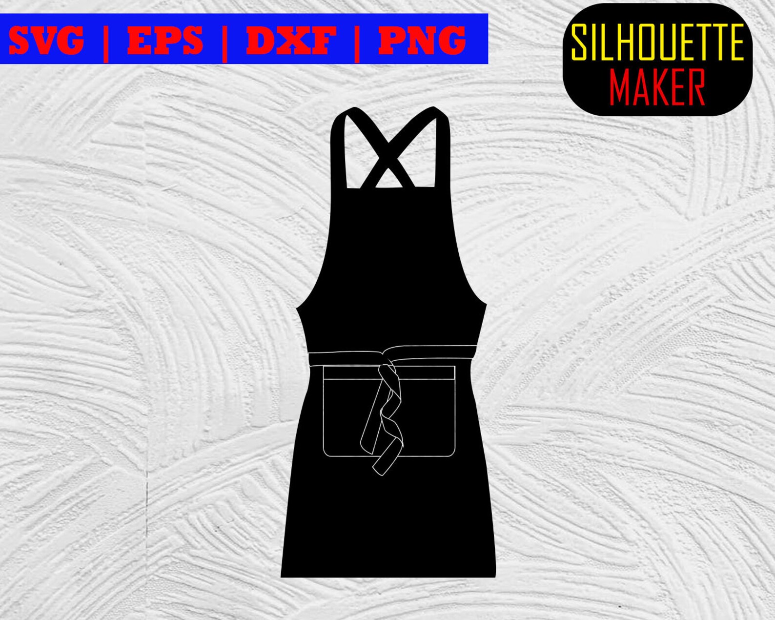 Apron Svg/ Apron Silhouette/ Apron/ Kitchen Utensils Svg/  Etsy