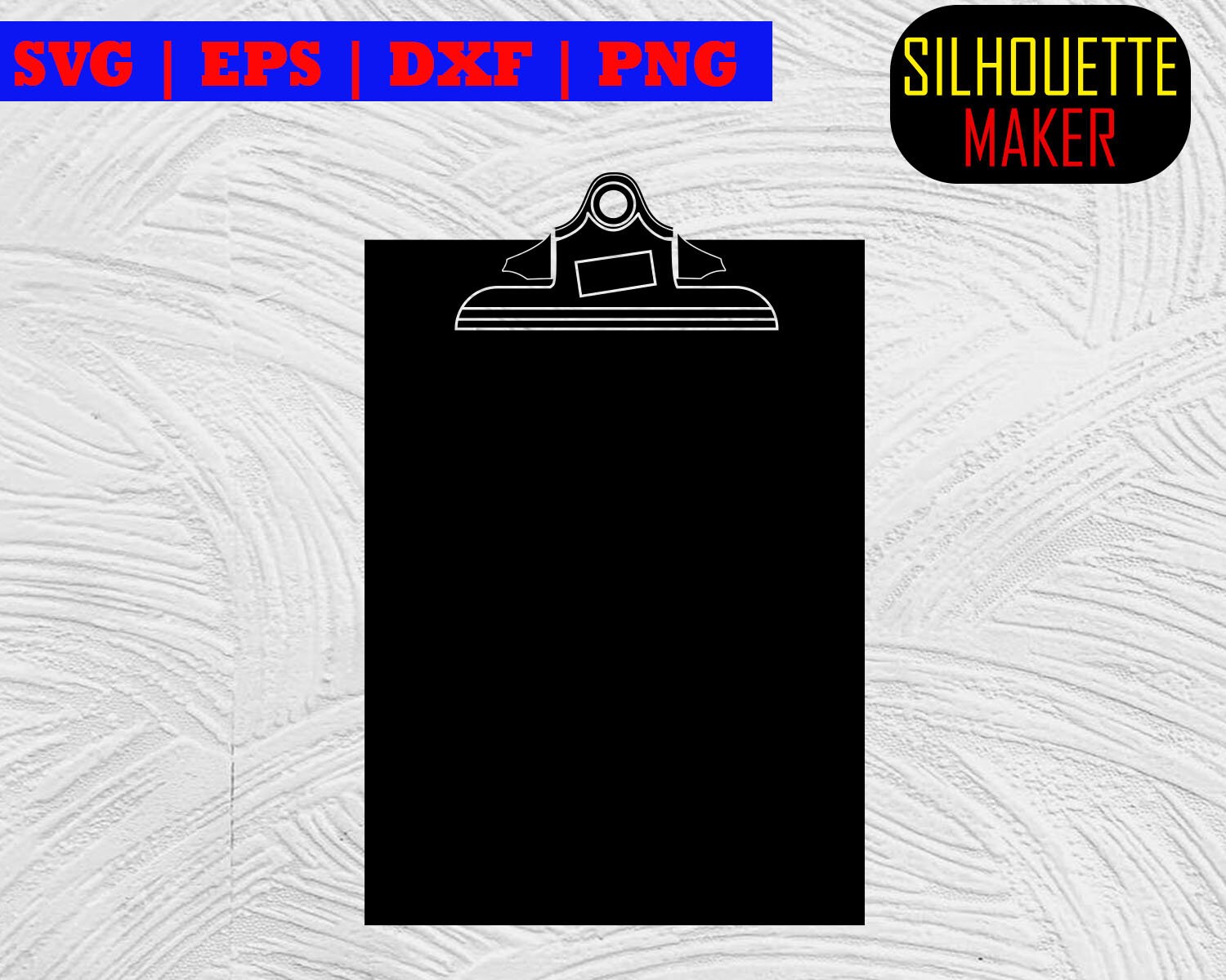 Clipboard Svg/ Clipboard Clipart/ Clipboard Vector/ Office Etsy