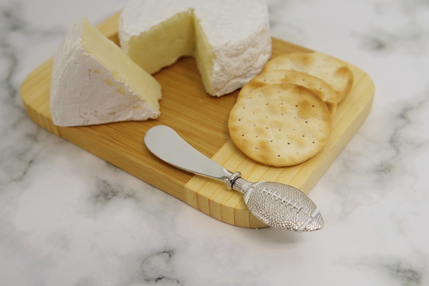 2Piece Zinc Alloy Cheese Spreader/Butter Knife Football Etsy