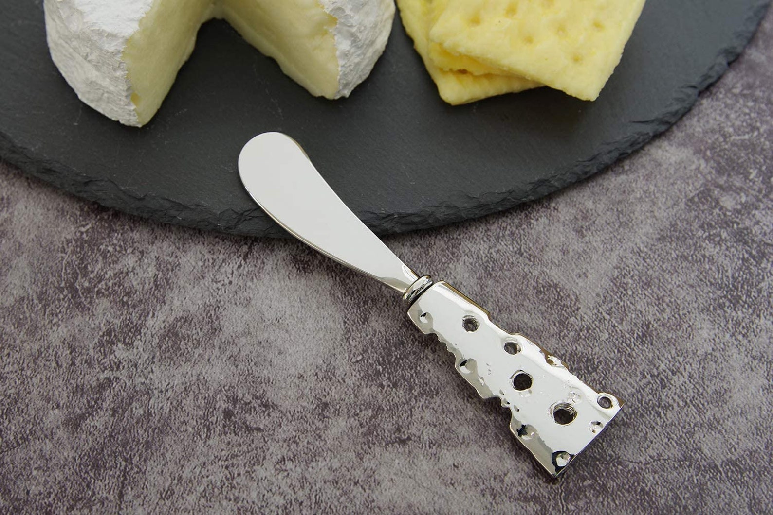 2piece Zinc Alloy Cheese Spreader/butter Knife cheese Etsy