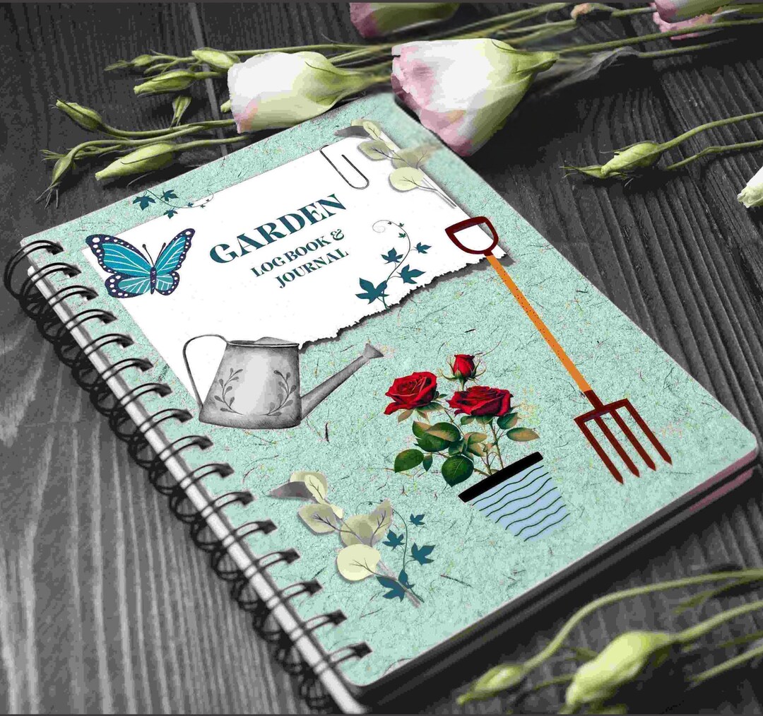 Gardening Journal | A5 Garden Planner & Log Book | Gardening Gift - Etsy UK