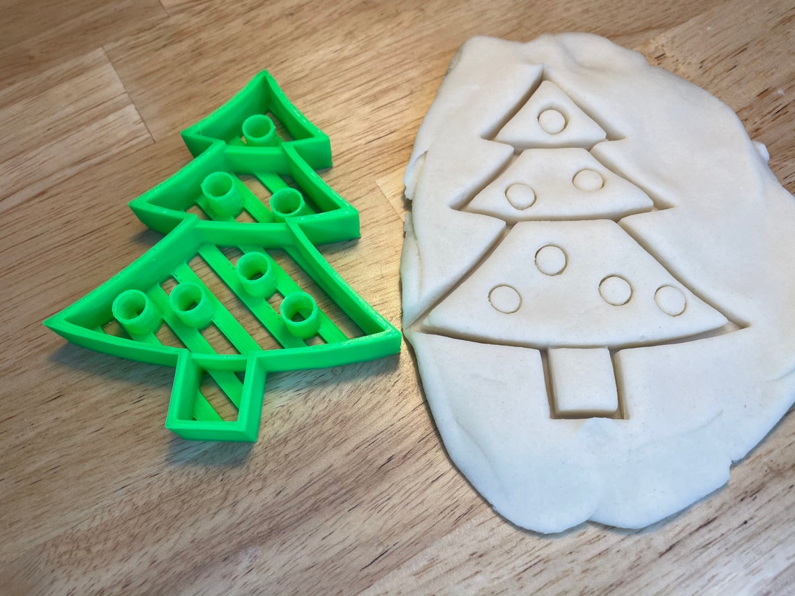 CHRISTMAS COOKIE CUTTER cutters play doh clay polymer tracing  Etsy