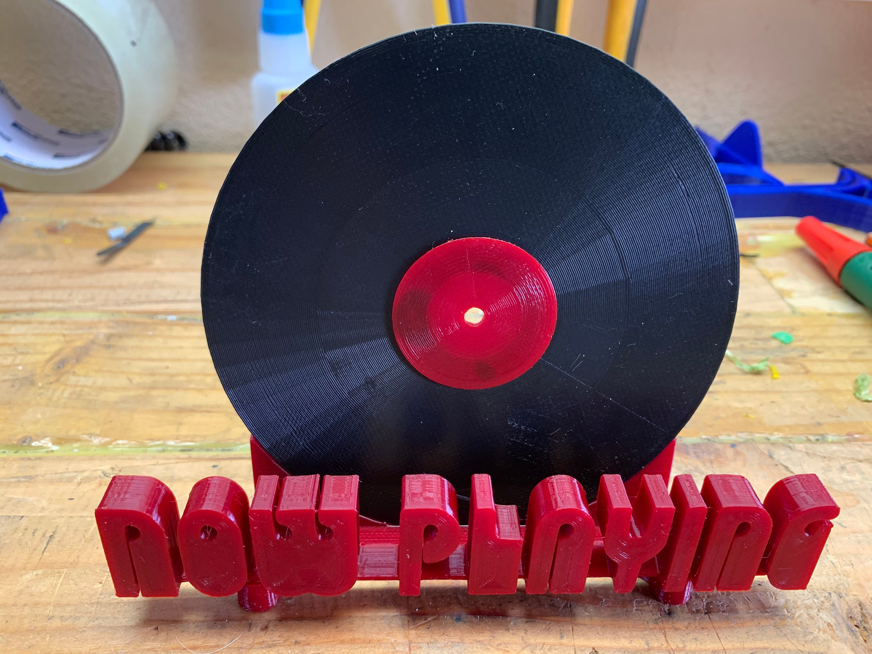 VINYL LP album STAND Now Playing Record Display Etsy