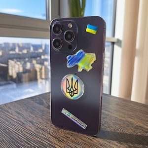 Ukrainian Sticker Pack, 3D Stickers, Epoxy Domes Stickers Catalonia Flag, Stickers for Phone, Ukraine