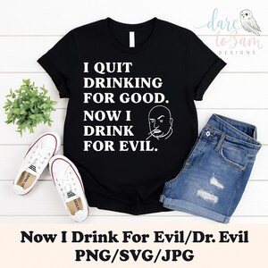 Dr. Evil Zitat Design: Sarkastische PNG SVG JPG (Digitaler Download