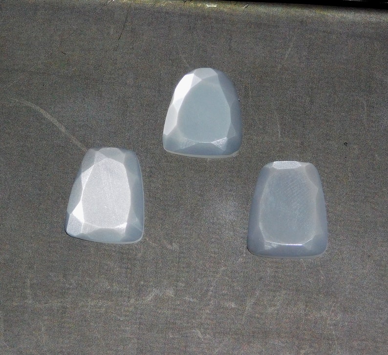 20.35 Cts Rare White Moonstone Gemstone,16-17mm Fancy Shape Moonstone Gemstone,Faceted Cut Natural Moonstone Stone For Jewelry Supplier