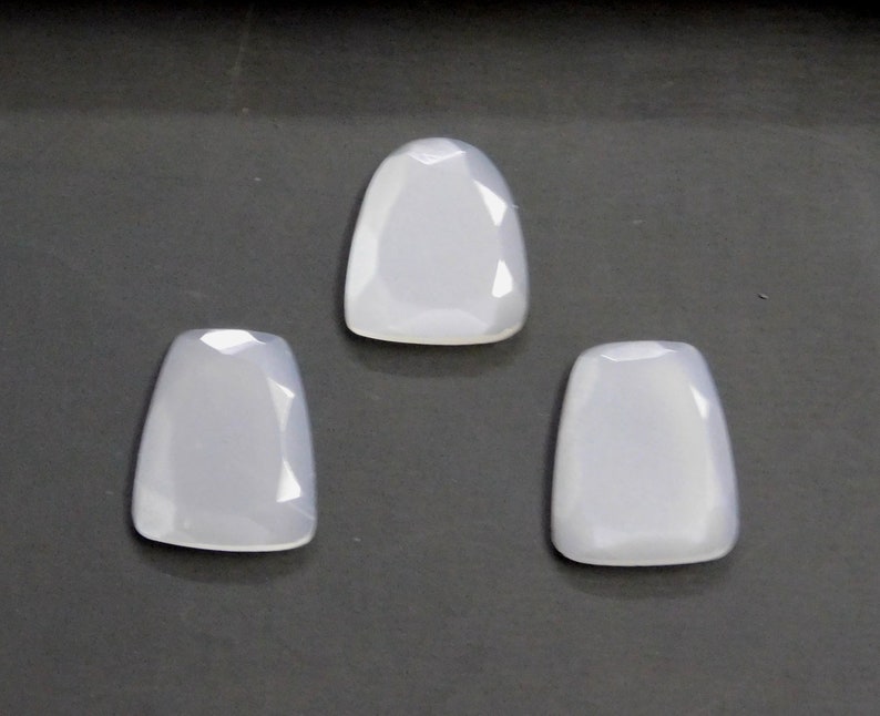 20.35 Cts Rare White Moonstone Gemstone,16-17mm Fancy Shape Moonstone Gemstone,Faceted Cut Natural Moonstone Stone For Jewelry Supplier
