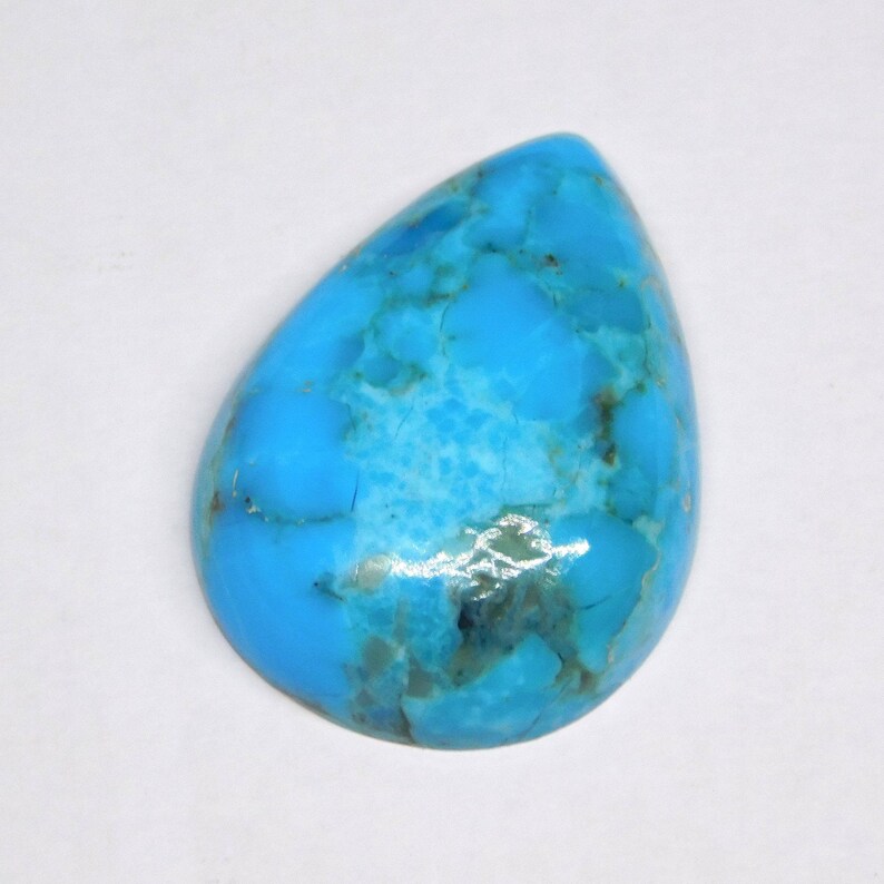 Blue American Turquoise Cabochon,Pear Shape 6x8,7x9,8x10,10x12,10x14,12x16,13x18,15x20,18x25mm Blue Loose Turquoise Cabs Stone For Jewelry