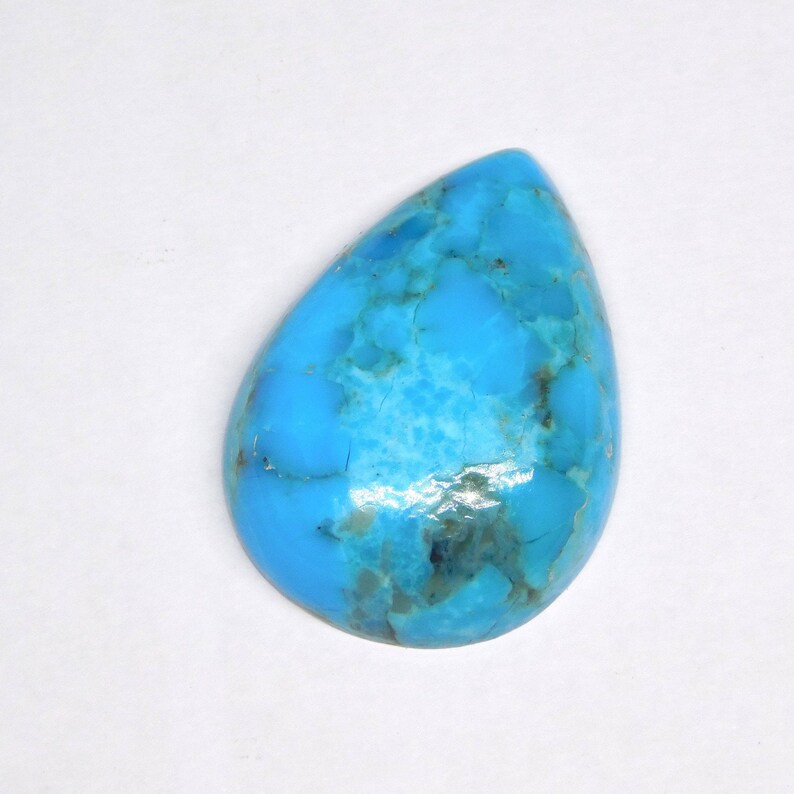 Blue American Turquoise Cabochon,Pear Shape 6x8,7x9,8x10,10x12,10x14,12x16,13x18,15x20,18x25mm Blue Loose Turquoise Cabs Stone For Jewelry