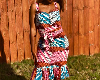 beaded ankara dresses