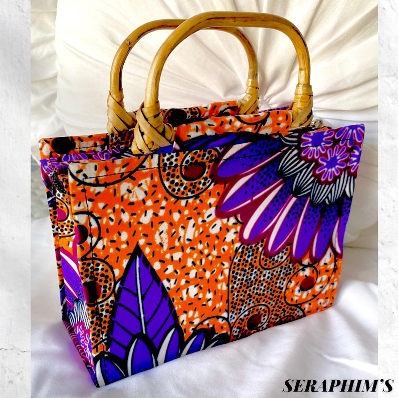 African Print Clutch African Print Handbag Ankara Purse Etsy