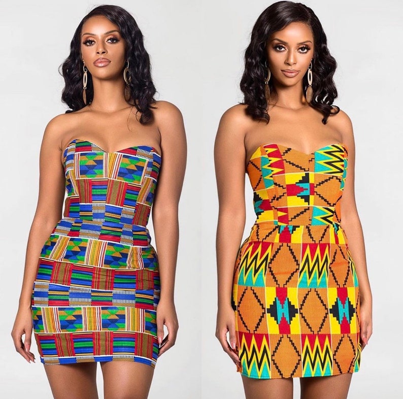 African Print Dress Evening Dress Formal Dress SALE