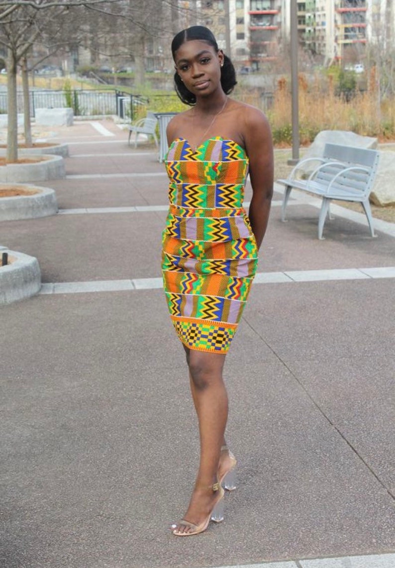African Print Dress Evening Dress Formal Dress SALE