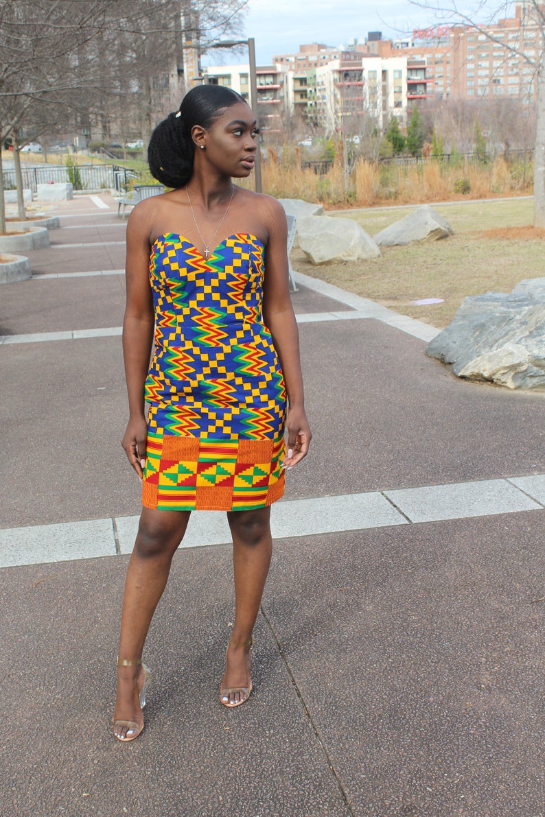 African Print Dress Evening Dress Formal Dress SALE