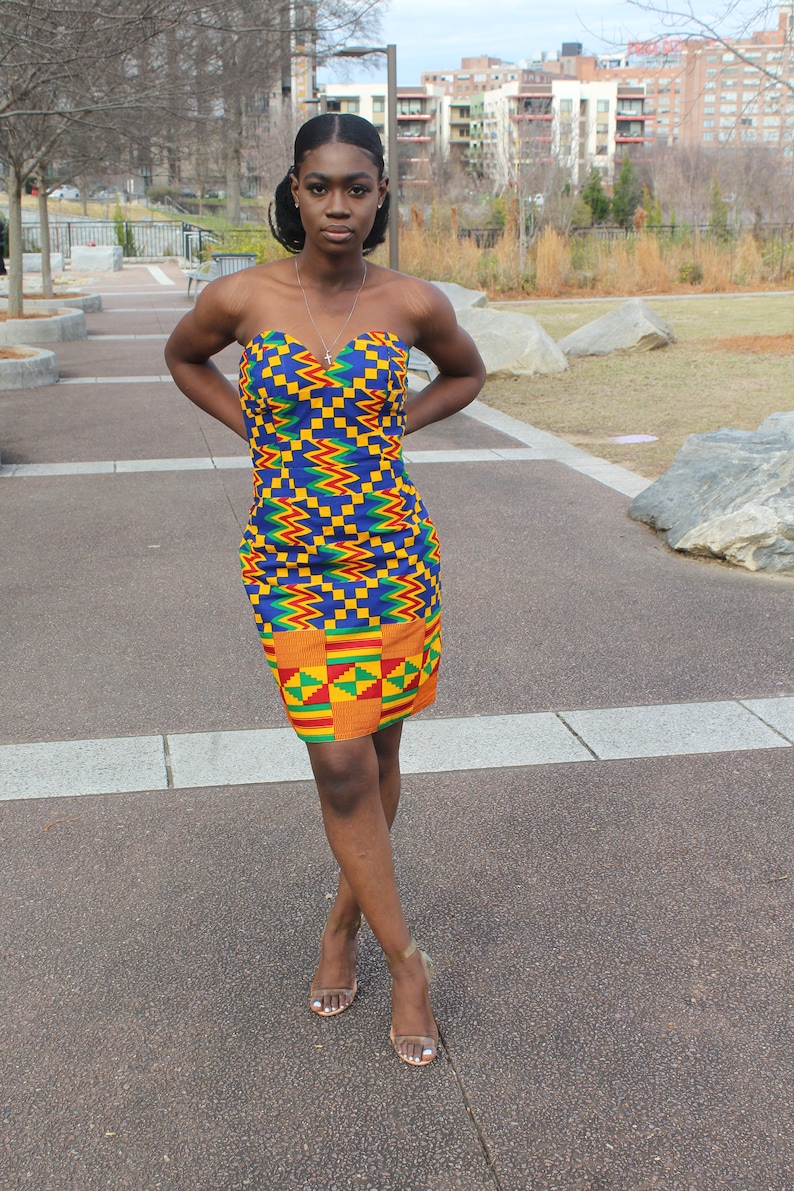 African Print Dress Evening Dress Formal Dress SALE