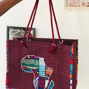 African Print Bag , African Print TBag , Aftican women bag , Shoulder bag , gift for women , handmade bag