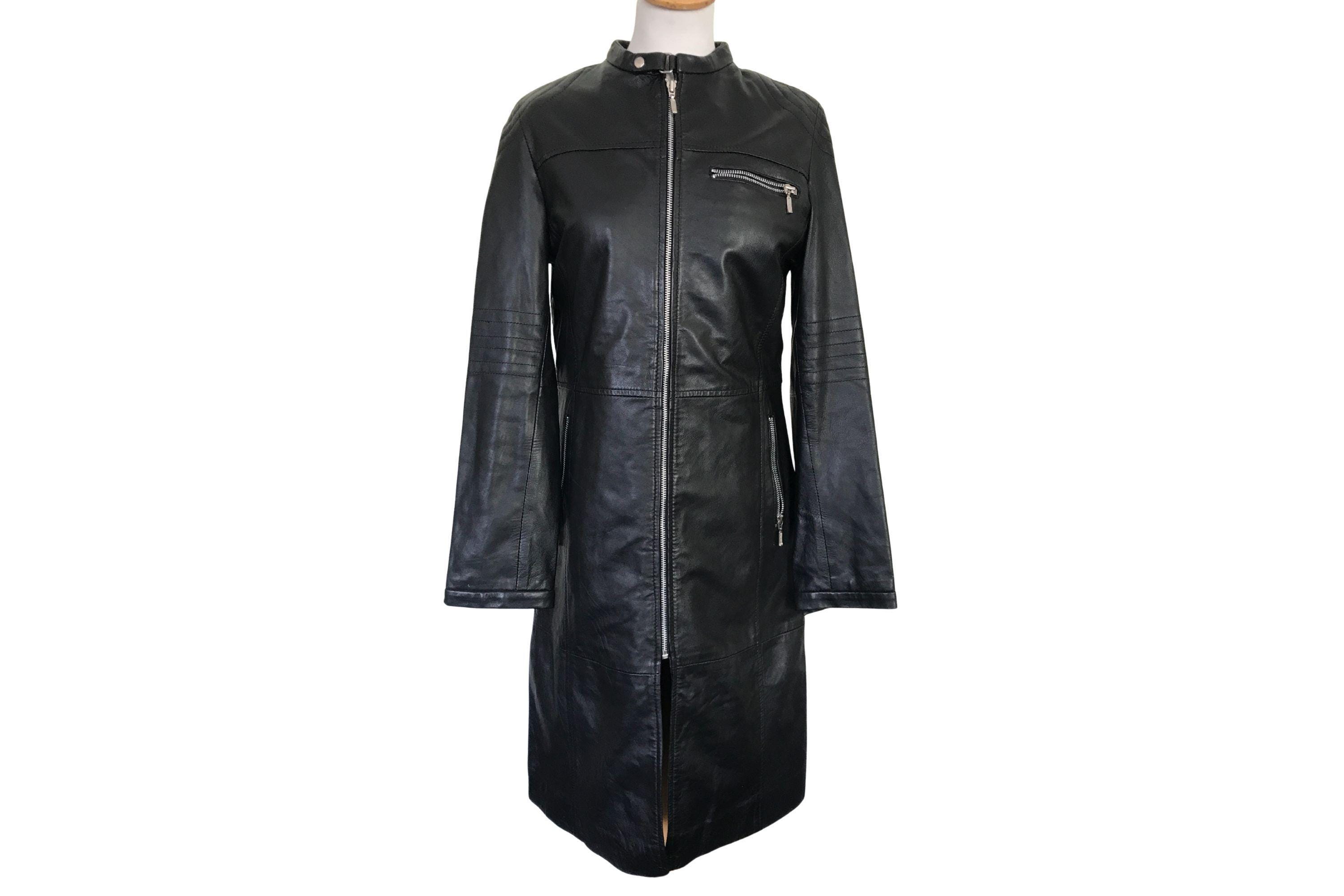 2000s Leather Jacket - Etsy UK