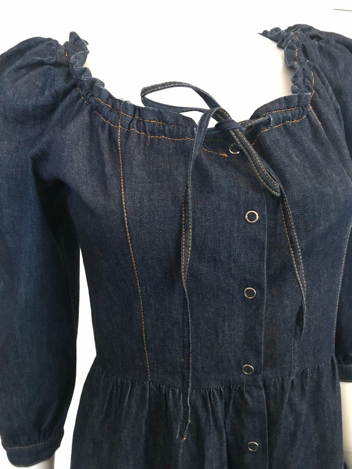 cute summer dresses casual 1970s peasant dress – Rad Bonnie's Vintage main image 1
