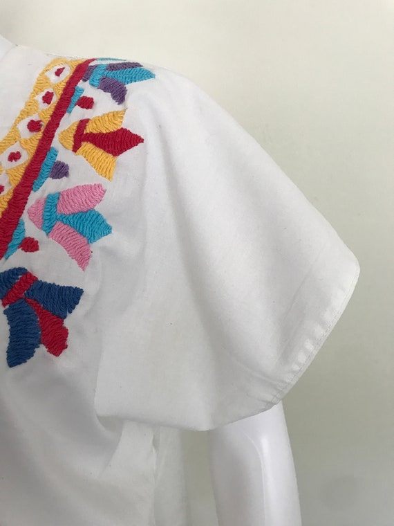 Traditional Kaftan Machine Embroidered Gown