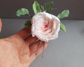 Bridal Crown DIY Bouquet 6 White Peony Millinery Flowers The Blue Hutch PY002 Flower Crown Artificial Peony Wedding Peony