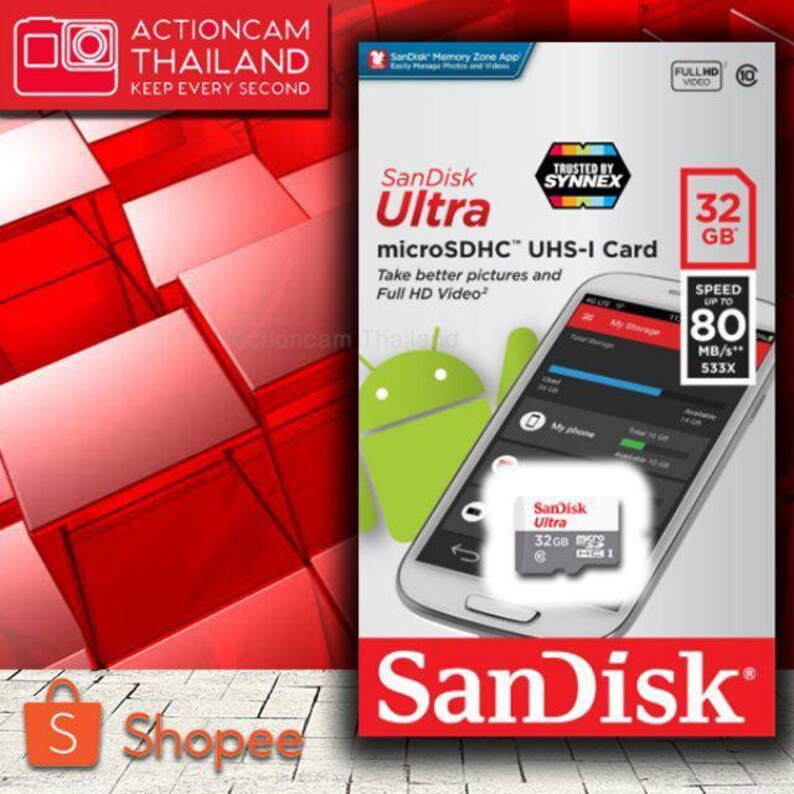 Sandisk Sd Micro Card 32 GB Class 10 Sd card