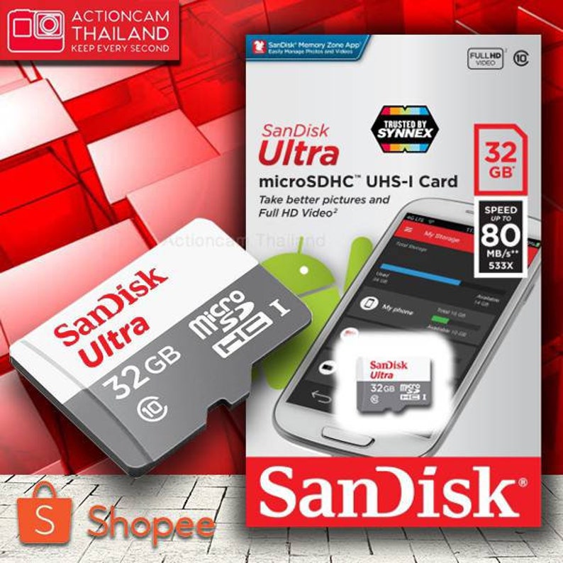 Sandisk Sd Micro Card 32 GB Class 10 Sd card