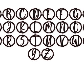 Download Monogram Alphabet Svg Wedding Gift Svg Wreath Accent Svg Keychain Svg Door Hanger Svg Art Collectibles Digital Kromasol Com