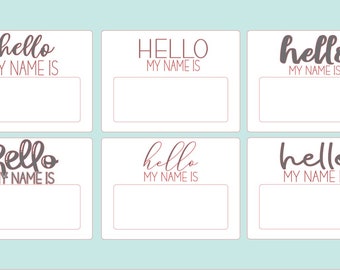 Free Free 136 Baby Svg Hello My Name Is Svg SVG PNG EPS DXF File