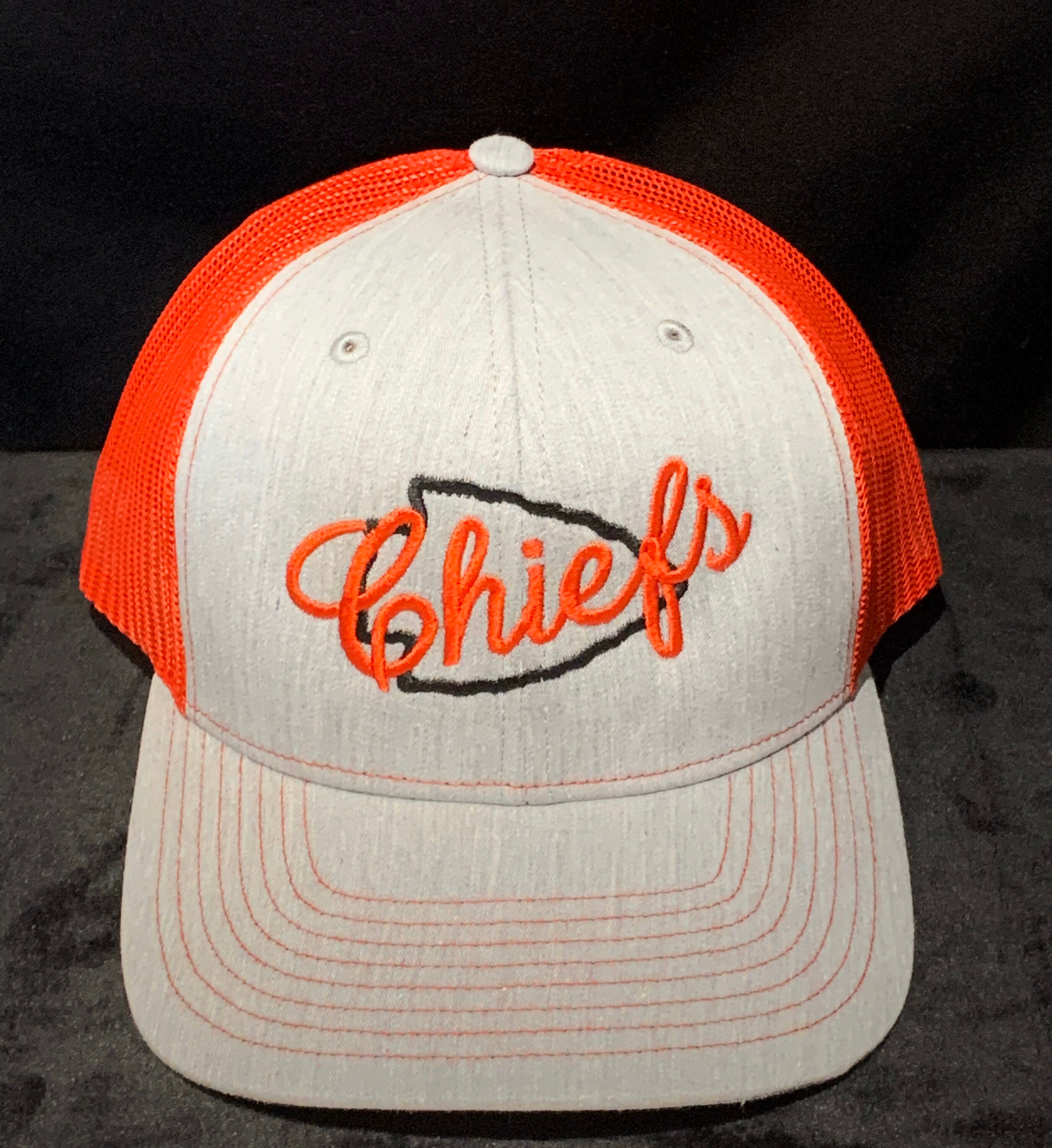 KC arrowhead structured hat | Etsy