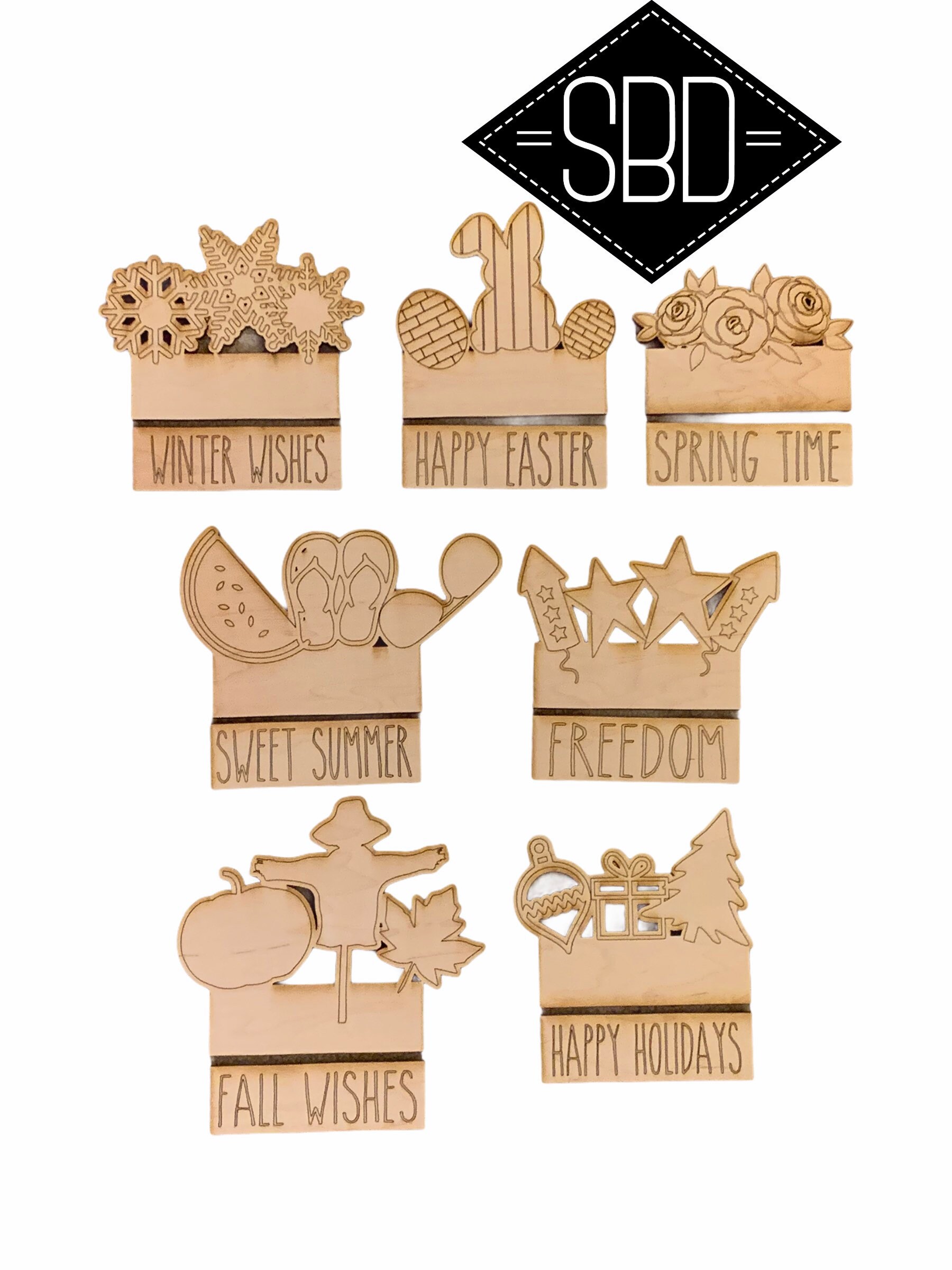 Interchange Truck SVG Set of 7 Seasonal Pieces for - Etsy