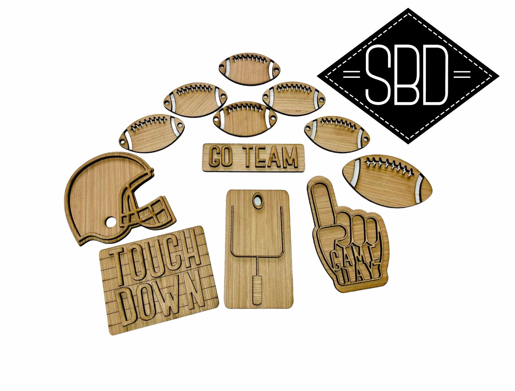 Football Tier Tray SVG Football Tier Tray File Football - Etsy