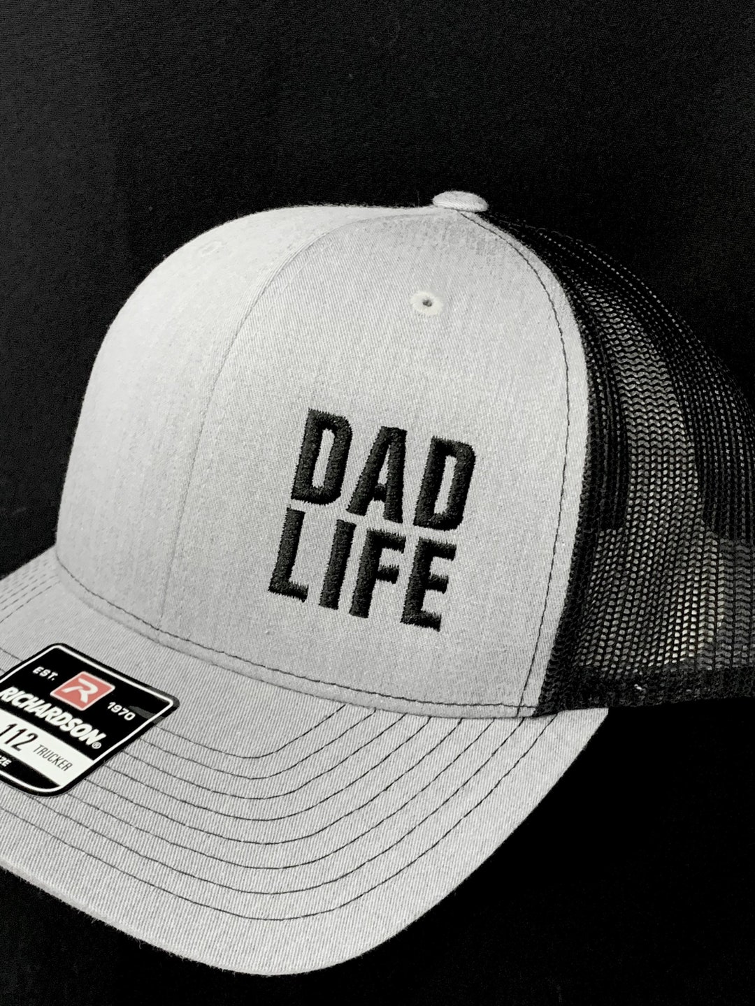 DAD LIFE Embroidered Hat Structured Dad Hat Dad Birthday - Etsy