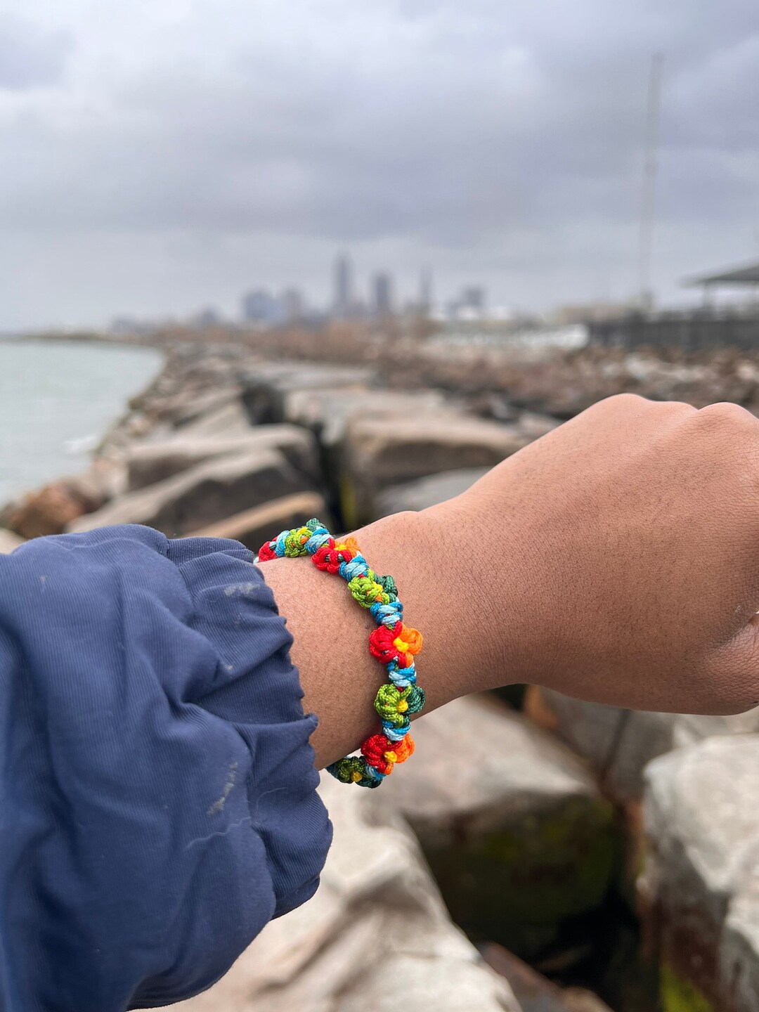 Braccialetti Dell'Amicizia Intrecciati - 14 Pezzi Multicolore Regolabili, Per Polso O Caviglia, Regalo Compleanno - Foto 6