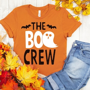 The Boo Crew Halloween Matching Shirt, Boo Family Halloween Shirts, The Boo Halloween Baby Body suits