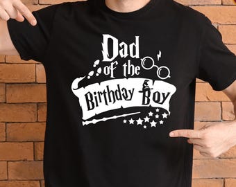 Camiseta "Papá del cumpleañero", Camiseta para fiesta de cumpleaños