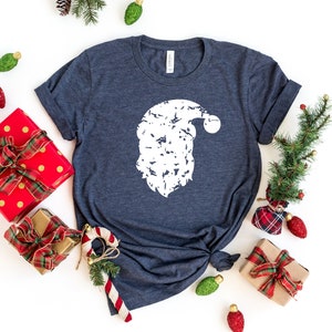 Santa Shirt, Holiday Shirt, Kerst shirt, Holiday Tee, Bijpassende Kerst shirts, Voor Vrouwen Mannen, Familie Kerst Shirts
