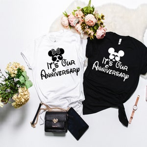 Disney Couples Anniversary Shirts, Disney Valentine Shirts, Disney Shirts for Couples , Disney Shirt for Women, Wedding Anniversary Shirt