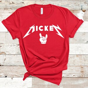 Rockin" Mickey Disney T-Shirt, Rock "n" Roll Mickey Mous Shirt, Disneyworld Shirt, Disneyland Shirt,  Kids Disney Shirt, Disney Dad Shirt