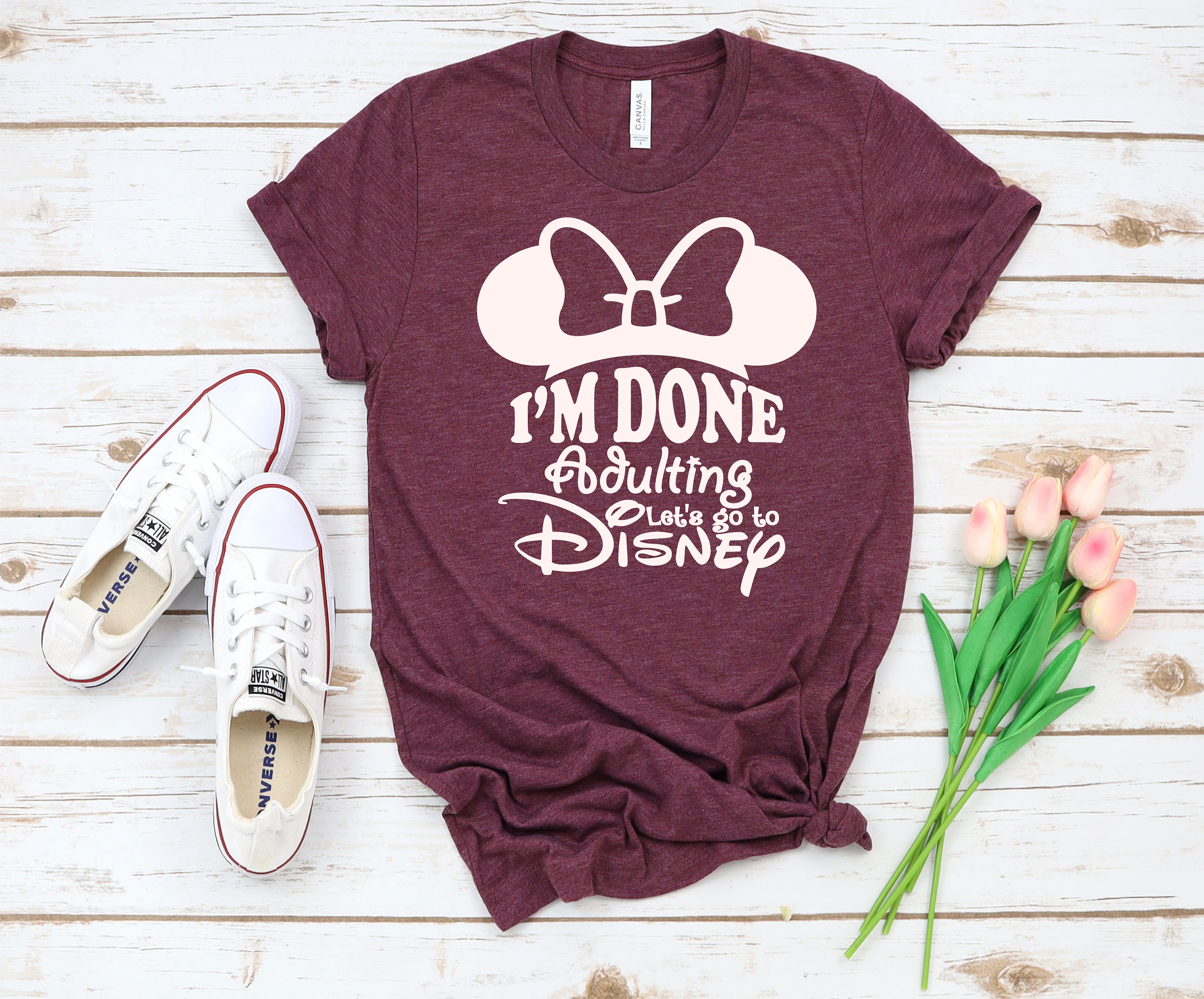 I'am Done Adulting Let's Go to Disney Shirt, Disney Shirts, Disney Shirts  for Women, Disney World Shirt, Disney Fan Shirt - Etsy