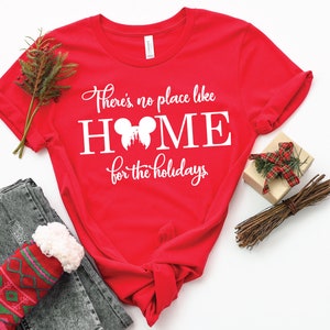 Christmas Disneyland T-Shirt, Holiday Matching Tee