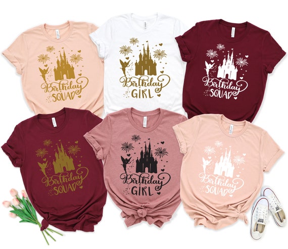 disney birthday girl shirt