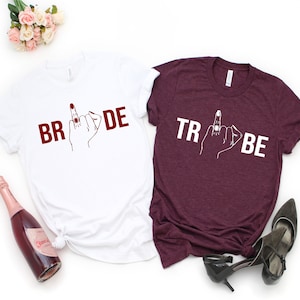 Bride Tribe Shirt, Ring Finger shirts, Bridal party shirts,Bachelorette Party T-shirts, Bridal party shirts, Bride Ring Shirt
