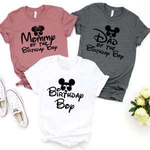 Disney Birthday Shirt, Birthday Girl Disney Shirt, Birthday Boy Disney Shirt, Disney Birthday Squad Shirt, Disney Birthday Party Shirts